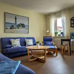 Haus Strandhafer FeWo Corinna strandnah, Balkon