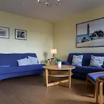 Haus Strandhafer FeWo Corinna strandnah, Balkon